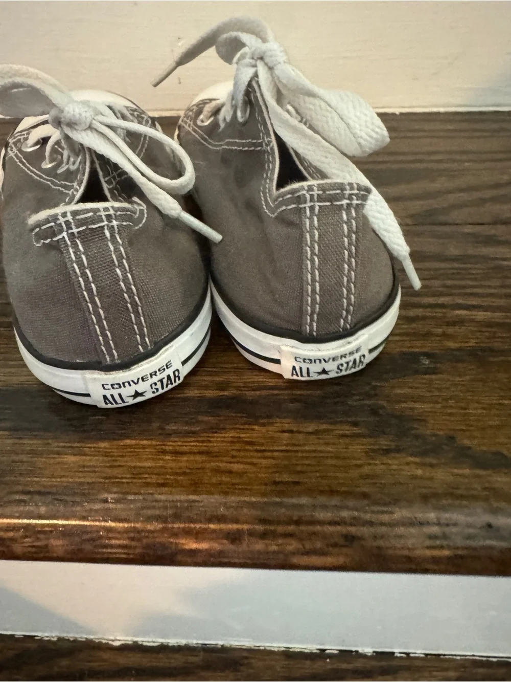 Toddler Baby Converse Classic Gray Canvas Kids Sneakers